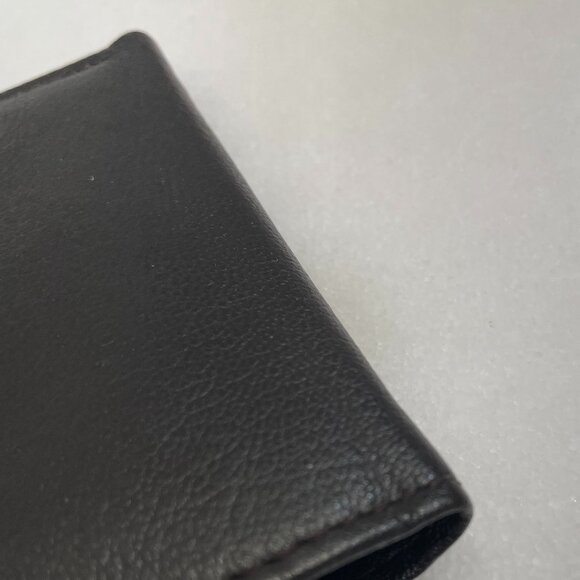 Tommy Hilfiger Men's Classic Logo Bifold Dark Brown Leather Wallet - Picture 4 of 13